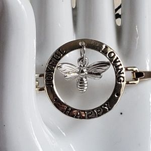 Bee joyful loving happy bracelet
